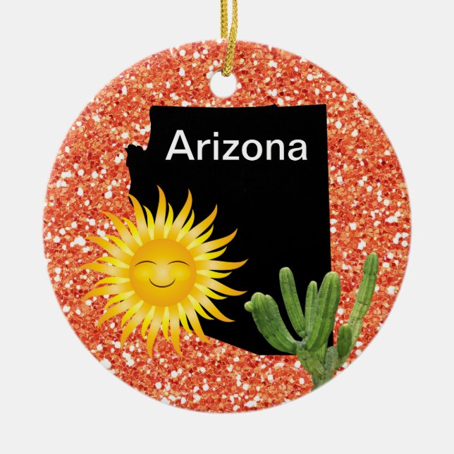 USA Staaten Arizona - SRF Keramikornament (Vorne)