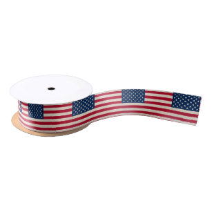USA-Staatsflagge Satinband
