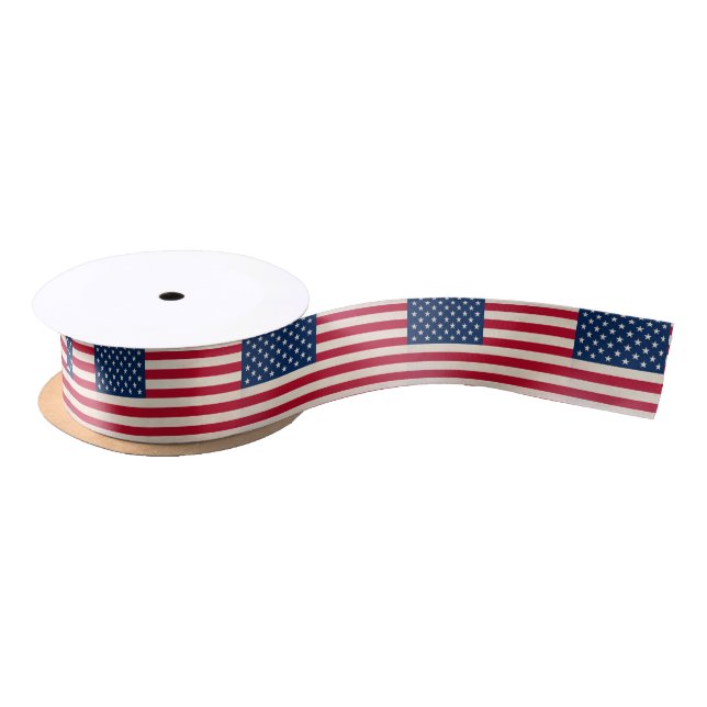USA-Staatsflagge Satinband (Spule)