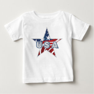 USA Star Baby T-shirt