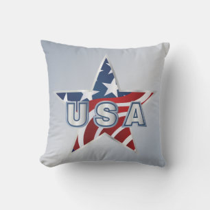 USA Star Kissen