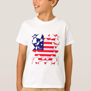 USA Star Spangled Liebe My Country of Liebe T-Shirt