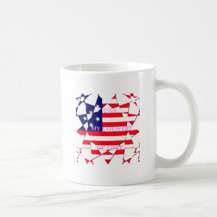 USA Star Spangled Liebe My Country of Liebe Tasse