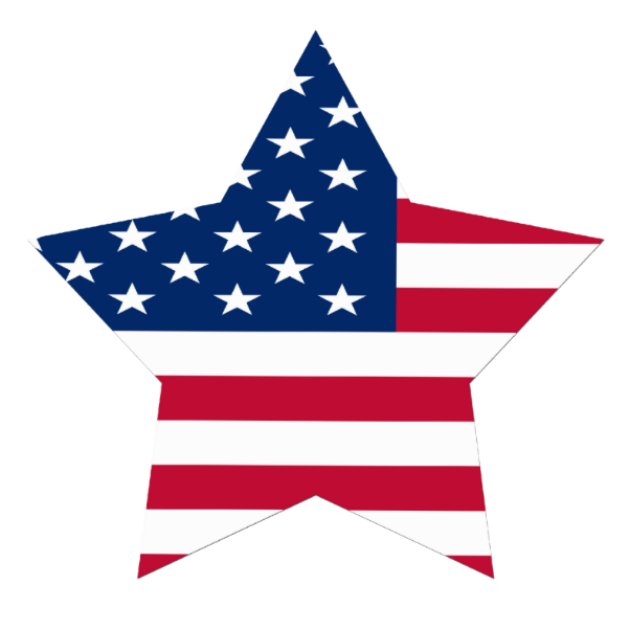 Patriotischer Metall-Gartenstecker Mit Amerikanischer Flagge – Outdoor-Deko Für 4. Juli & Feiertage