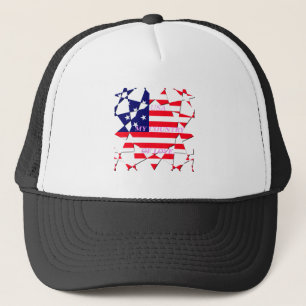USA Sternenbanner Liebe Mein Land der Liebe Truckerkappe