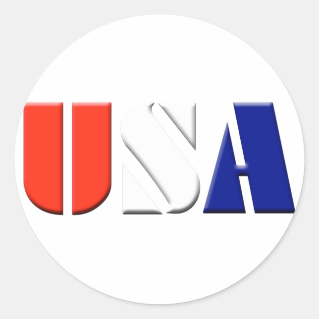 USA Stickers (Vorderseite)