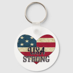 USA Strong Schlüsselanhänger