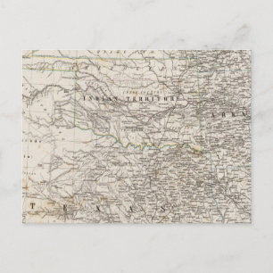 USA Südindisches Gebiet Postkarte