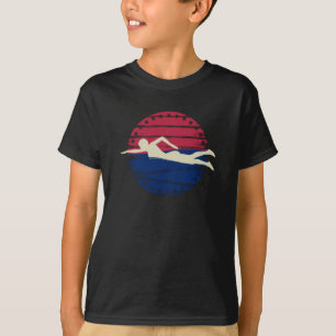 USA Swimmer Sport Athlete T-Shirt