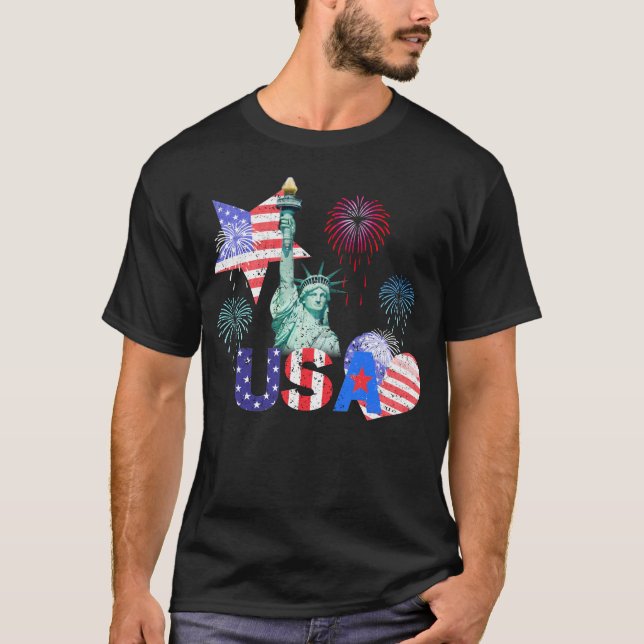 USA T-Shirt (Vorderseite)