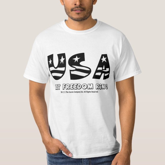 USA T - SHIRT (Vorderseite)