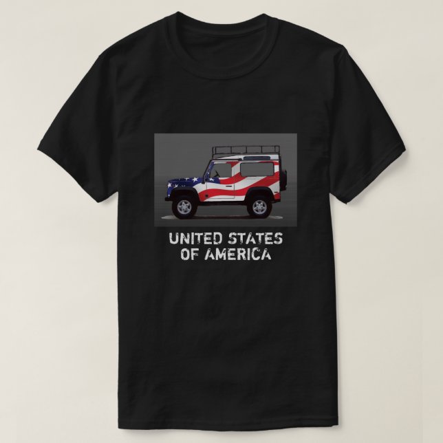 USA T-Shirt (Design vorne)