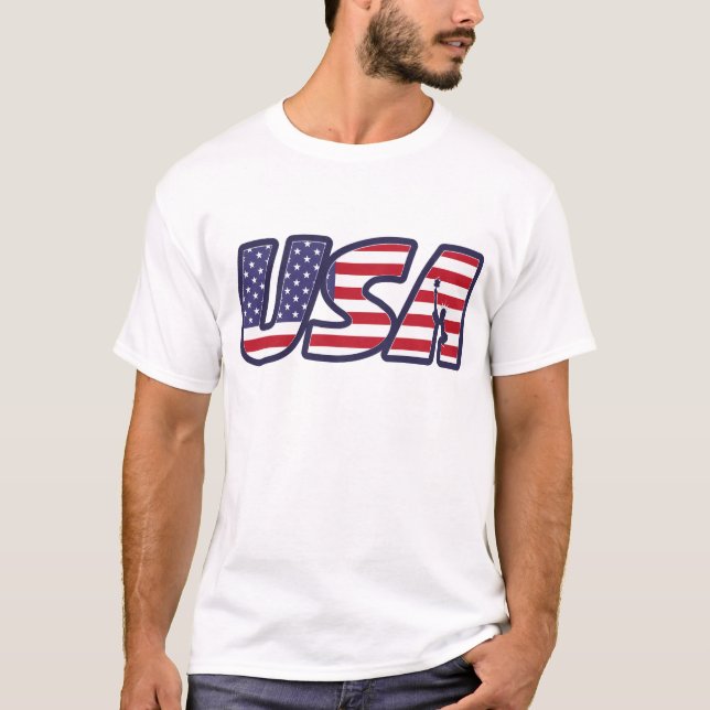 USA T-Shirt (Vorderseite)