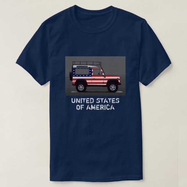 USA T-Shirt (Design vorne)