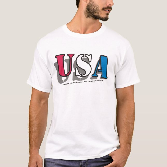 USA T-Shirt (Vorderseite)