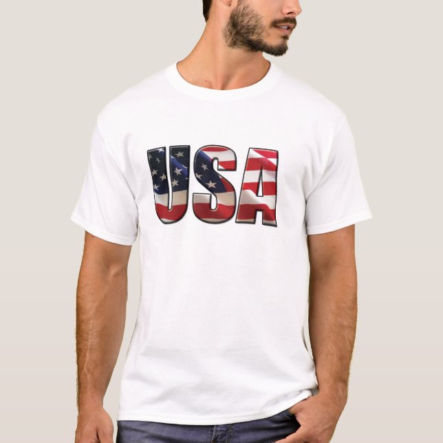 USA T-Shirt (Vorderseite)