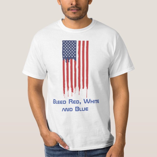 USA T-Shirt - 4th July (Vorderseite)