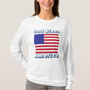 USA T - Shirt Gott segne Amerika