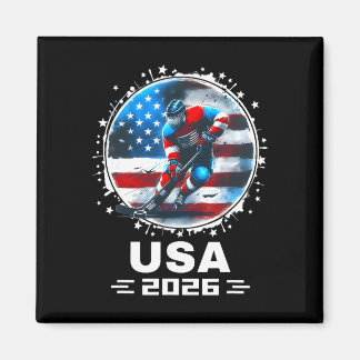 Usa Team 2026 Vereinigte Staaten Amerikanische Fla Magnet