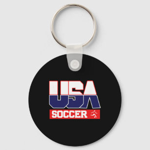 Usa Team Soccer - Männer und Frauen American Sport Schlüsselanhänger