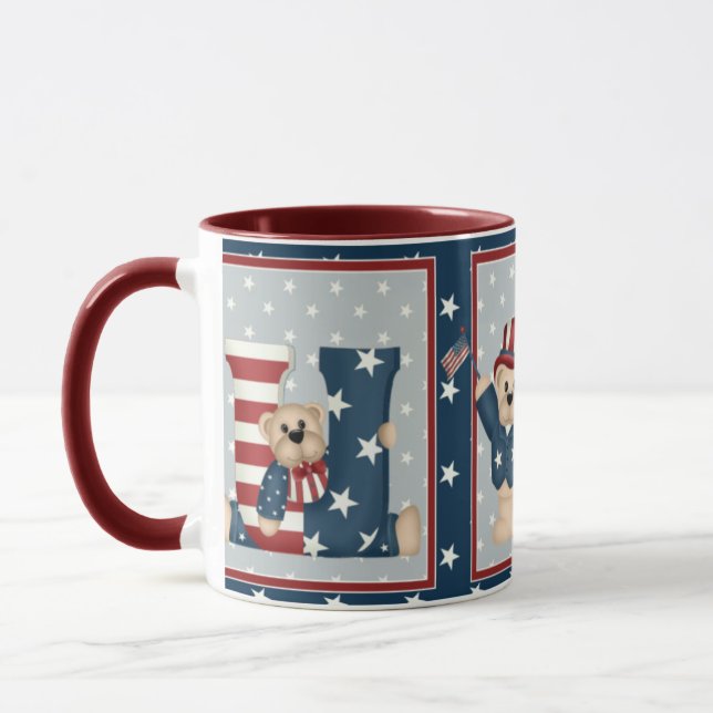 USA Teddy Bears Tasse (Links)