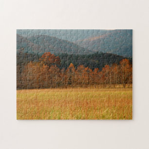 USA, Tennessee. Cades Cove in der Smoky Mountain Puzzle