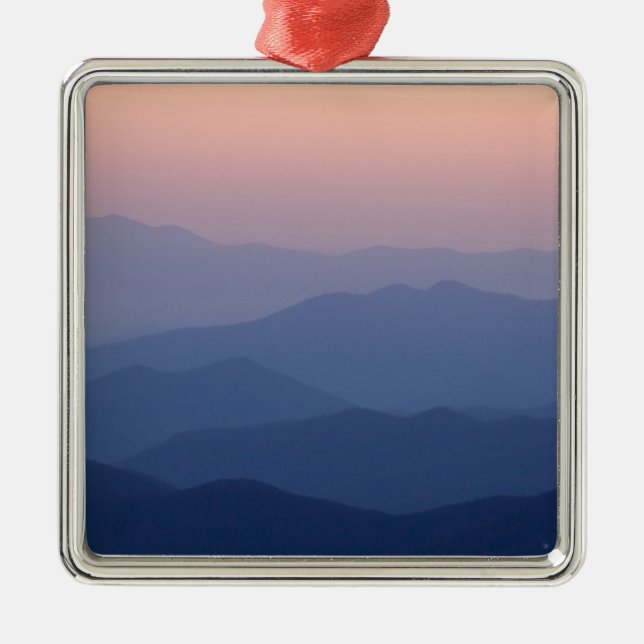 USA, Tennessee, Great Smoky Mountains National Silbernes Ornament (Vorne)
