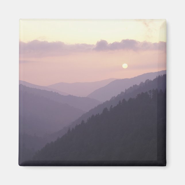 USA, Tennessee. Große Smokey-Berge 2 Magnet (Vorne)