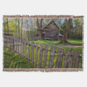 USA, Tennessee, Hütte in Cades Cove Decke