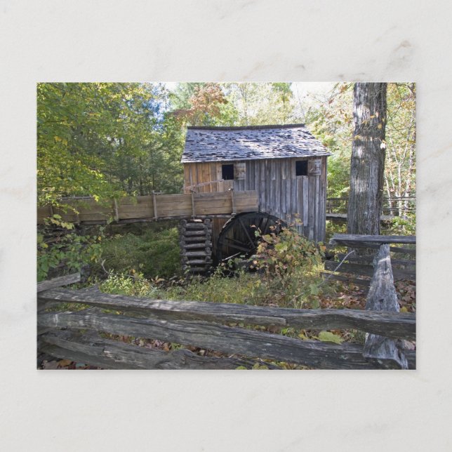 USA - Tennessee. Kabelmühle im Gebiet der Cades Co Postkarte (Vorderseite)