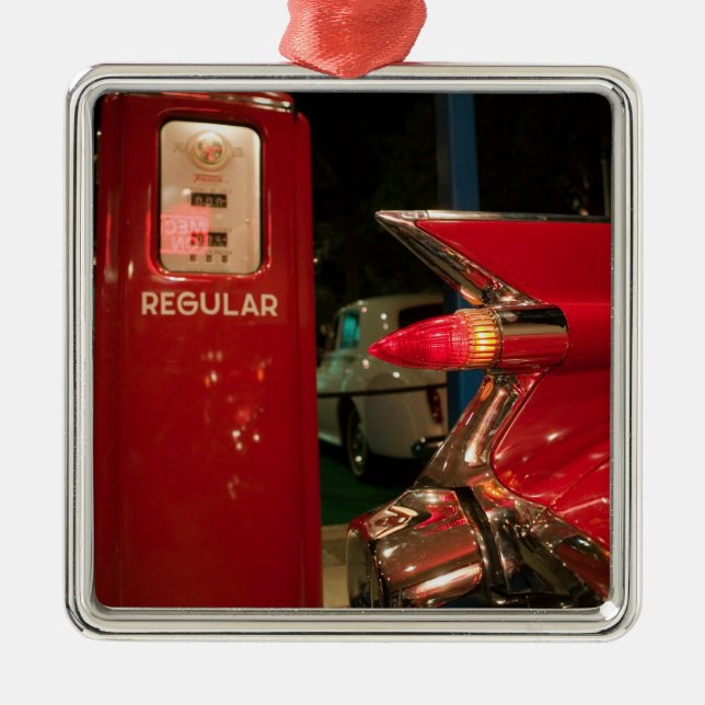 USA, Tennessee, Memphis, Elvis Presley 2 Ornament Aus Metall (Vorne)