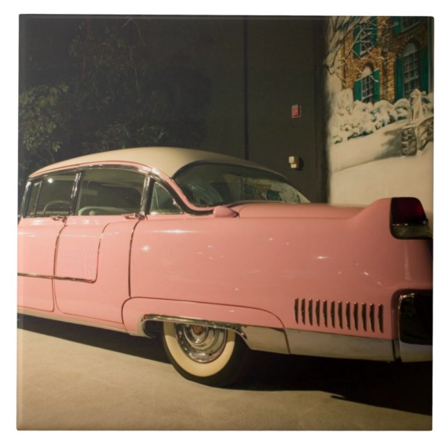 USA, Tennessee, Memphis, Elvis Presley 3 Fliese (Vorderseite)