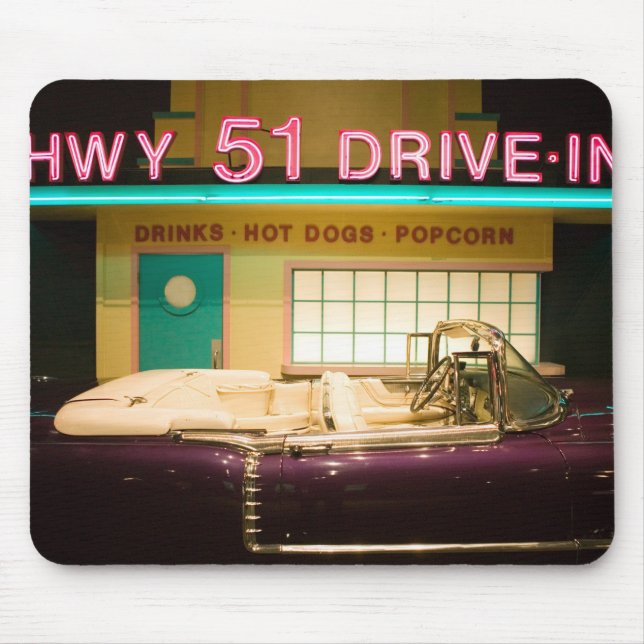 USA, Tennessee, Memphis: Elvis Presley Mousepad (Vorne)