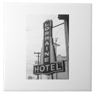 USA, Tennessee, Memphis: Nationale zivile Rechte Fliese