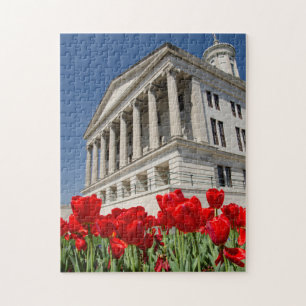 USA, Tennessee, Nashville. Historischer Tennessee Puzzle