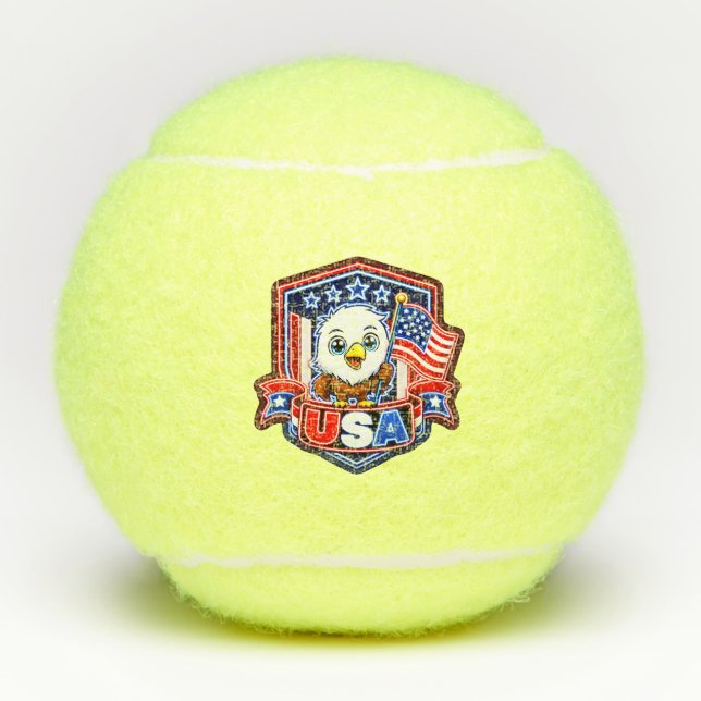 USA TENNISBÄLLE (Vorderseite)