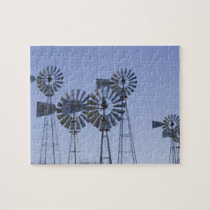 USA, TEXAS, Lubbock: American Wind Power Center Puzzle