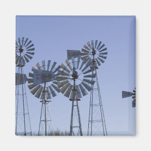 USA, TEXAS, Lubbock: American Wind Power Centre Magnet