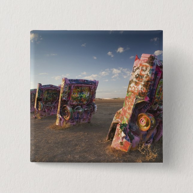 USA, TEXAS, Panhandle Area, Amarillo: Cadillac 2 Button (Vorderseite)