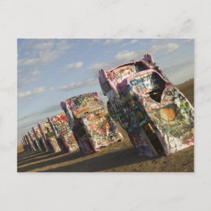 USA, TEXAS, Panhandle-Gebiet, Amarillo: Cadillac Postkarte