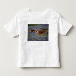 USA, Texas, Texas Hill Country, Hereford Kleinkind T-shirt