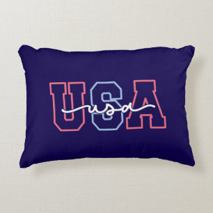 USA Text 4. Juli Design-62118 Dekokissen
