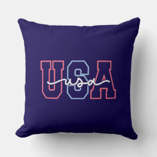 USA Text 4. Juli Design-62118 Kissen