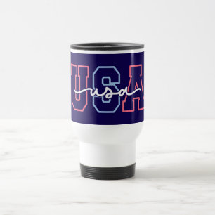 USA Text 4. Juli Design-62118 Reisebecher
