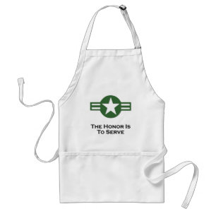 USA The Honor Green Schürze