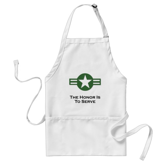 USA The Honor Green Schürze (Vorne)