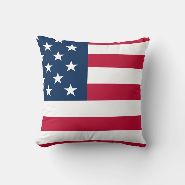 USA Throw Pillow - American Dream Kissen (Vorderseite)