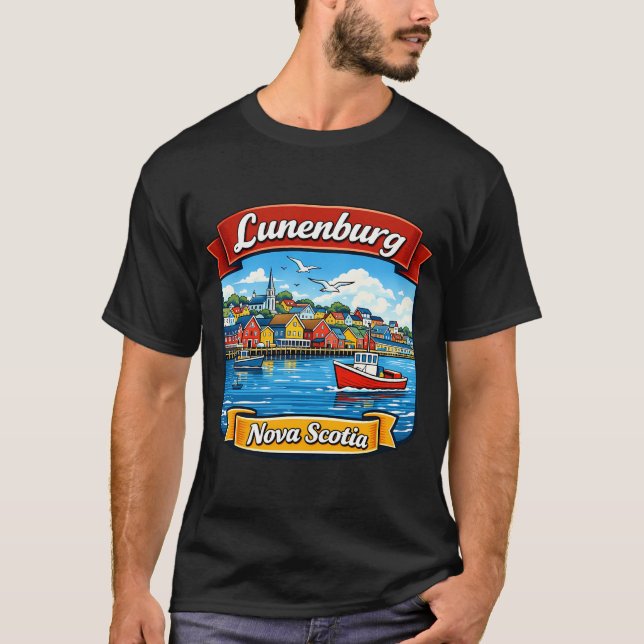 USA Thunfischschwanz T-Shirt (Vorderseite)