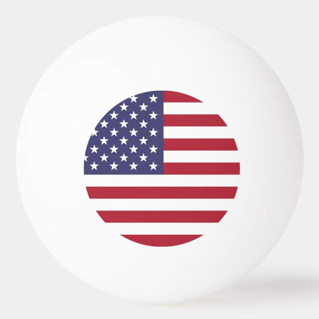 USA TISCHTENNISBALL (Rückseite)