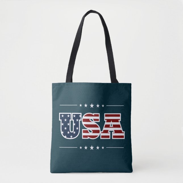 USA Tote Bag (Vorderseite)